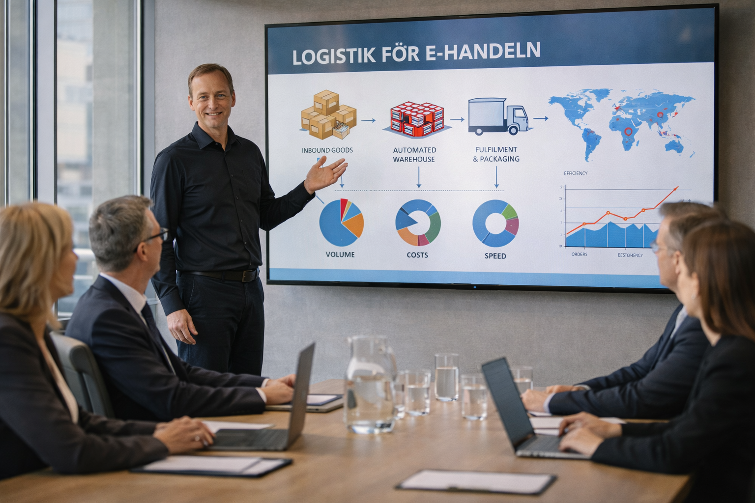 Stöd till ledningsgrupp - Logistik för E-handeln